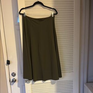 Olive Green Women's Skirt